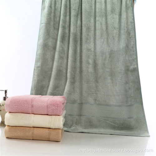 China wholesale 100% bamboo fiber antibacterial bath towel